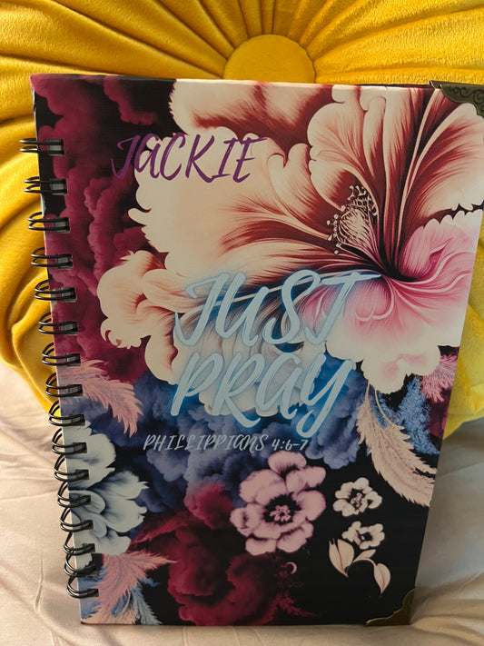 Customized Flower Journal